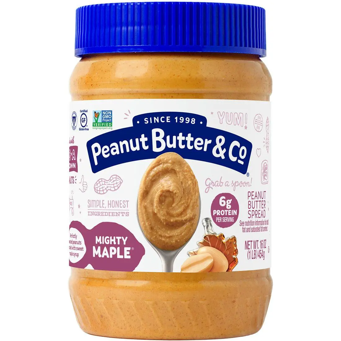 Natural Mighty Maple Peanut Butter Spread Natural Mighty Maple Peanut Butter Spread
