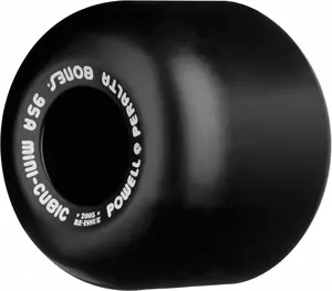 POWELL PERALTA MINI CUBIC BLACK WHEELS 64MM/95A