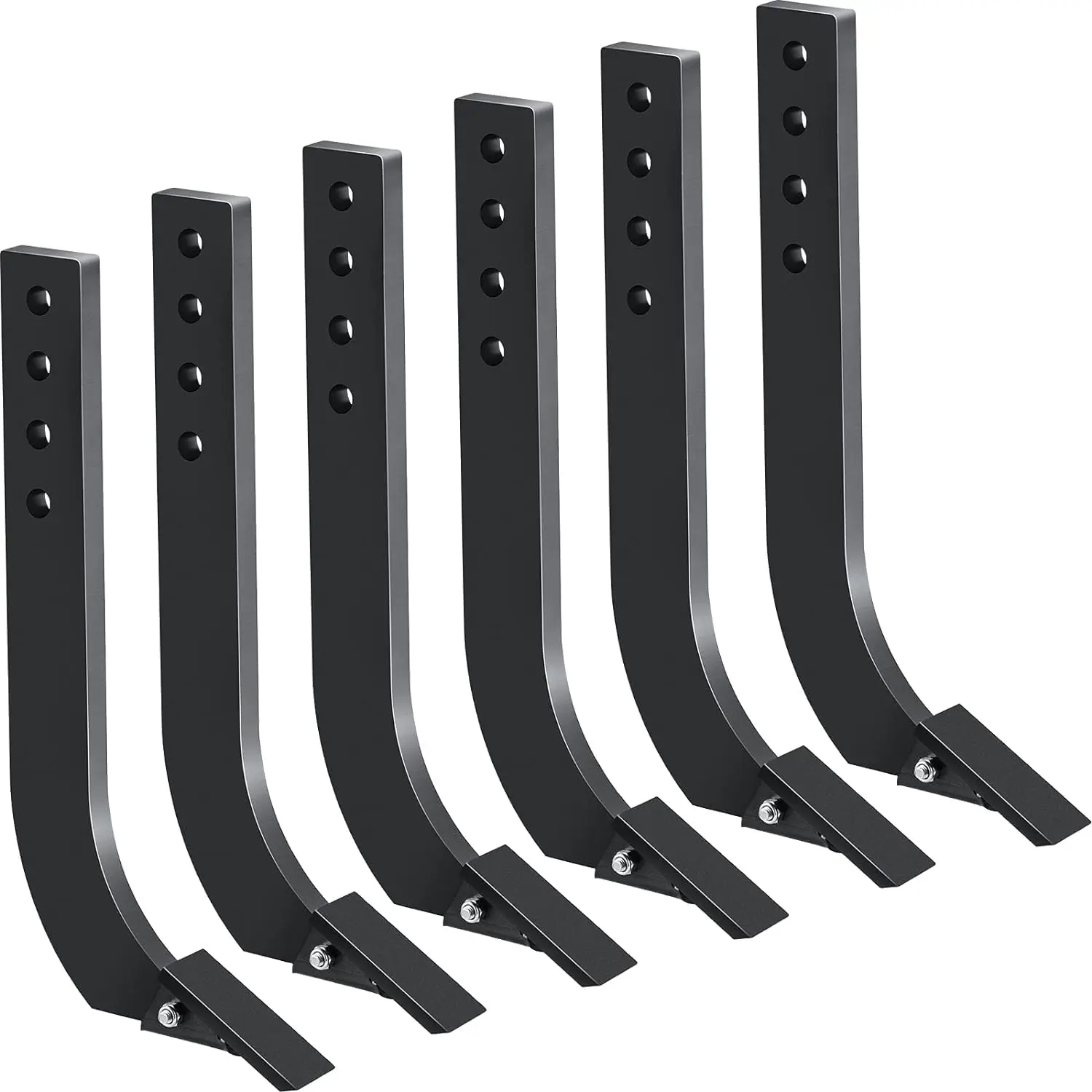 GARVEE Box Blade for Tractor, 18 Inch Ripper Shanks for Box Blade, Box Blade Shank with 4 Holes, Ripper Point/Scarifier Tooth for Box Blade Shank for Replacement, Digging, Plowing