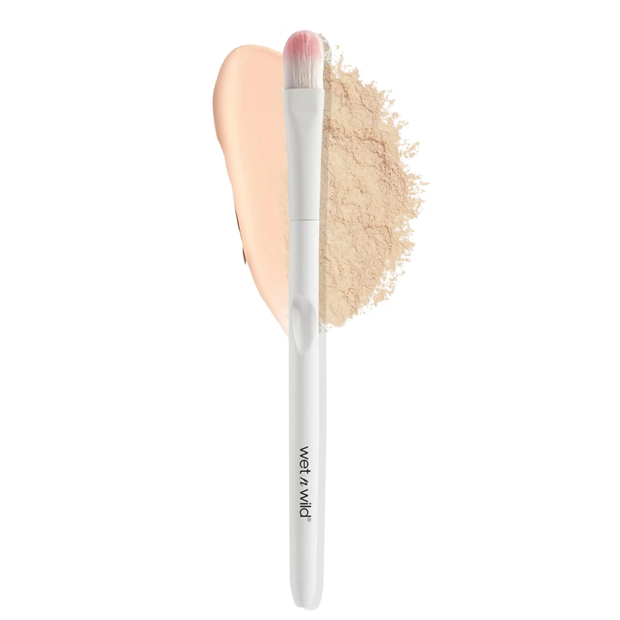 Cruelty-Free Vegan Eye & Brow Blending Tool - Large Max Coverage, Ergonomic Handle for Comfortable Precision Control