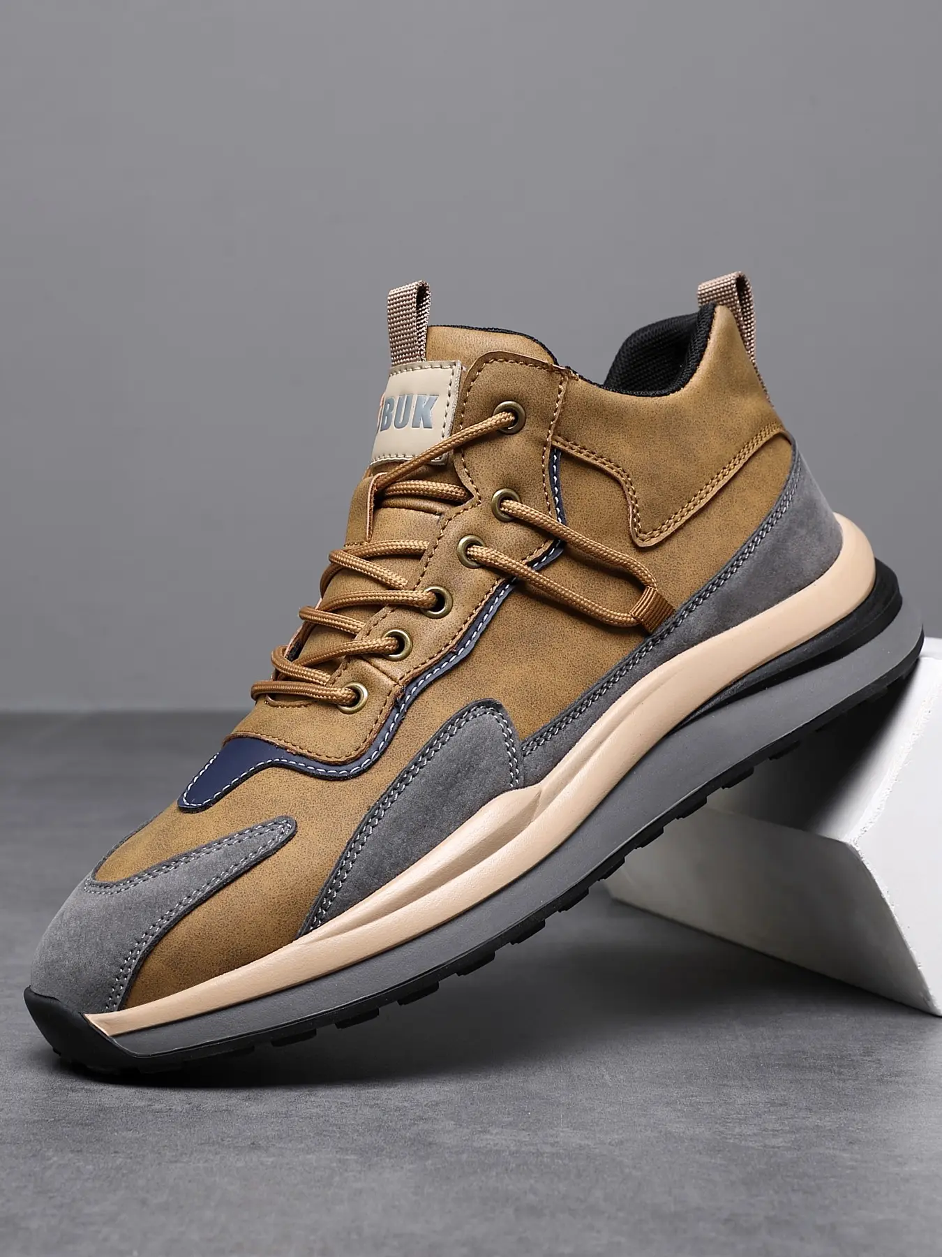 Men's Fashion Casual Shoes, Sneaker, Trainer, Sports Shoes, Soft Soled Sneakers, Soft Rubber Sole Outdoor Walking Shoes, Comfortable Leisure Footwear for Daily Wear