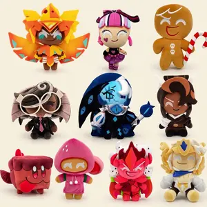 Aesthetic Game Character Soft Plush Cute Cookie Hero Toy