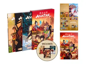 Avatar: The Last Airbender--Fire and Family Treasury Boxed Set -- Faith Erin Hicks - Paperback