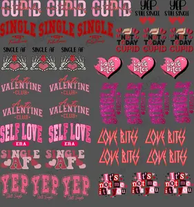 NO THANKS CUPID TRUCKER HAT (1) PREMADE GANGSHEET - 22X24 DTF TRANSFERS - DIRECT TO FILM