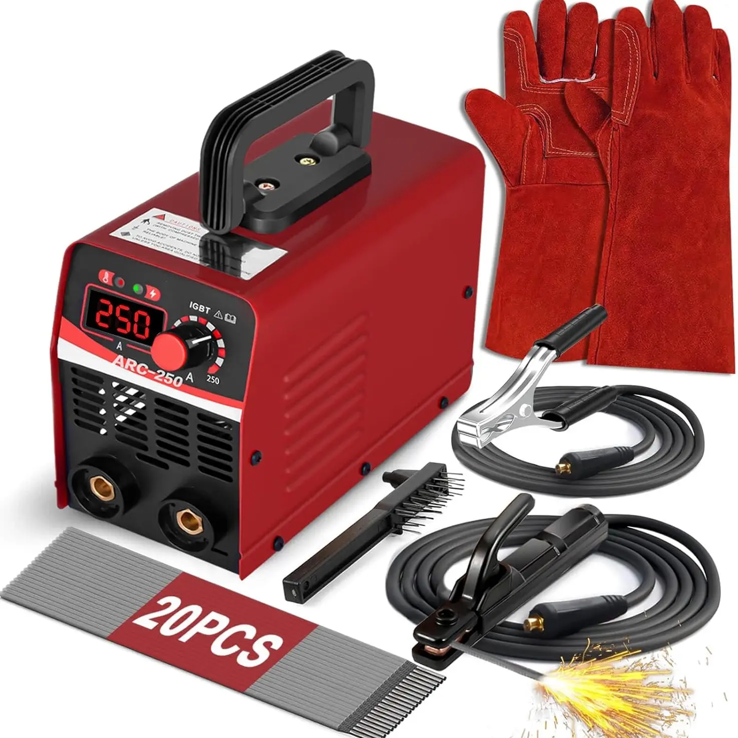 Dark red (metal shell)