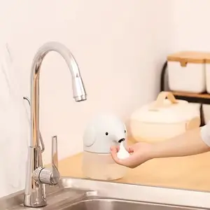 Automatic Soap Dispenser for Kids- Cute Blue, Pink, and Grey Elephant Touchless Foaming Hand Soap Dispenser, Waterproof & USB Rechargeable, 13.5oz/ 400ml for Bathroom Countertop, Kitchen, Preschool Children : Home & Kitchen