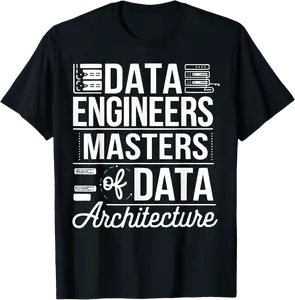 Data Engineer Engineering Job Profession Statistics T-Shirt - Jenniferlau Shop 69B0DHLNRLJQ