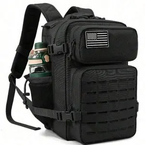 25L Tactical Backpacks for Men Survival Laser Cut Daypack Small Bug Out Bag Hunting Rucksack with Dual Cup Holders multifunctional backpack USB Charging Women's Travel Backpack USB Charging Women's Travel Backpack