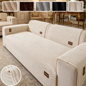 Modern Simple Plush Sofa Cushion, Safe Comfort Jacquard Multi-Function Sofa Pad, Soft Easy Clean Removable, Indoor Outdoor Use, Indoor Outdoor Sofa Cover, Multifunctional Sofa Cover