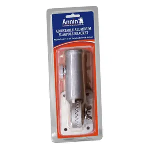 Annin Flagmakers 620 1 in. Cast Aluminum Multi-Position Flag Pole Bracket