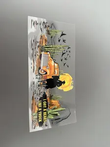 UV DTF 16 OZ Sized Wrap, Cup Stickers, Tumbler Stickers, Cup Decals, Decorative Sticker