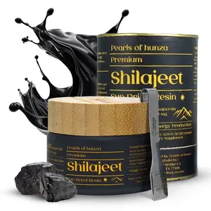 Shilajit Pure Himalayan Organic Resin 20g High Potency Best Shilajit for Men & Women Himalayan Shilajit Resin 85+ Trace Minerals, 75%+ Fulvic Acid, Lab Tested