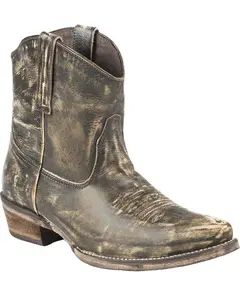 Women's Women'S Dusty Distressed Booties Snip Toe - 09-021-0977-0684 Bl