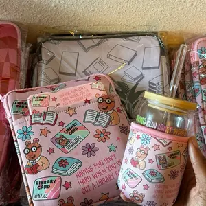 Arthur Library Card Book & Cup Sleeve Bundle