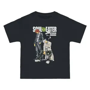 [Sale up to 30%] Soul Eater Stein and Spirit Anime Unisex Graphic T-Shirt