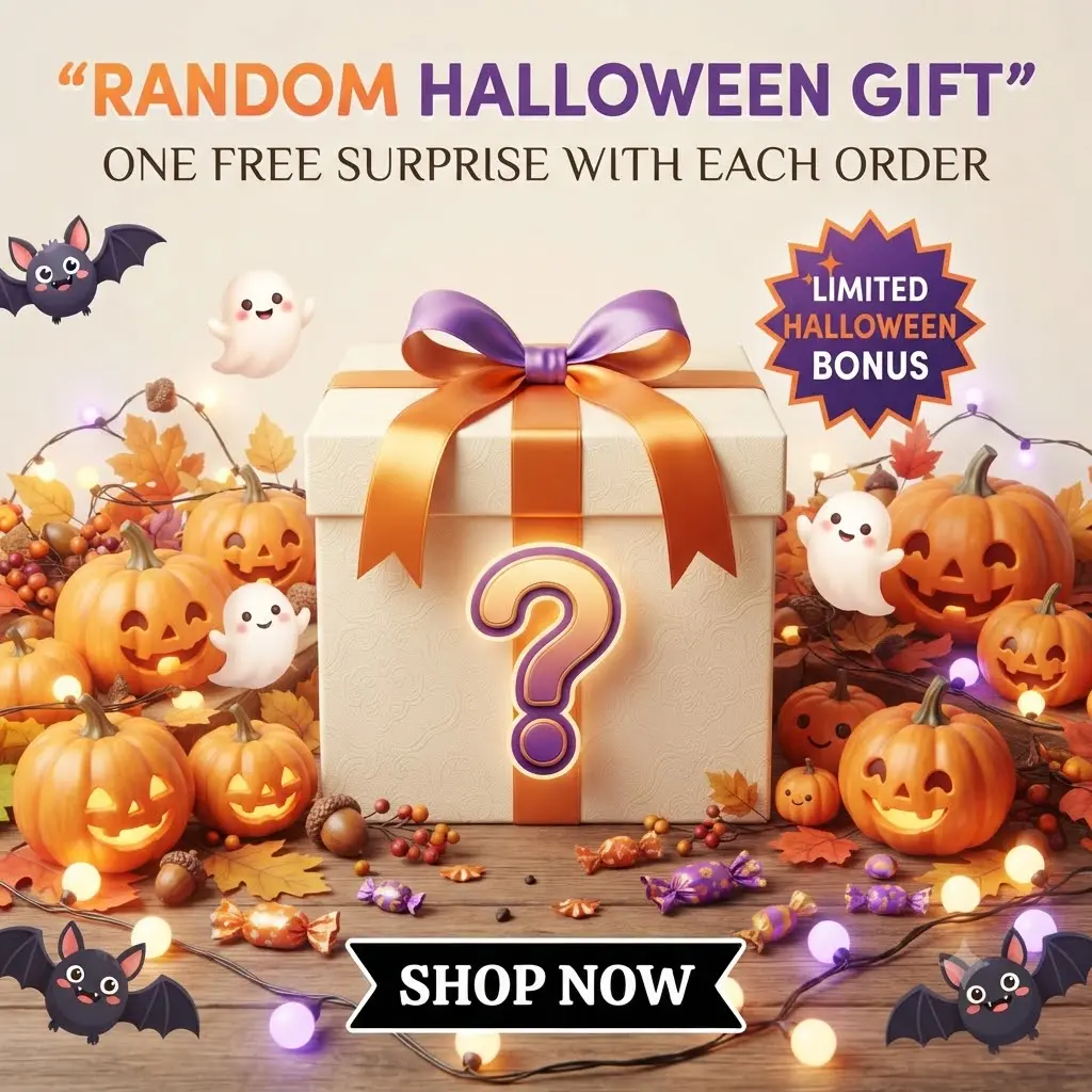 Random Halloween Gift Box – Free Mystery Surprise with Every Order, Limited Halloween Bonus