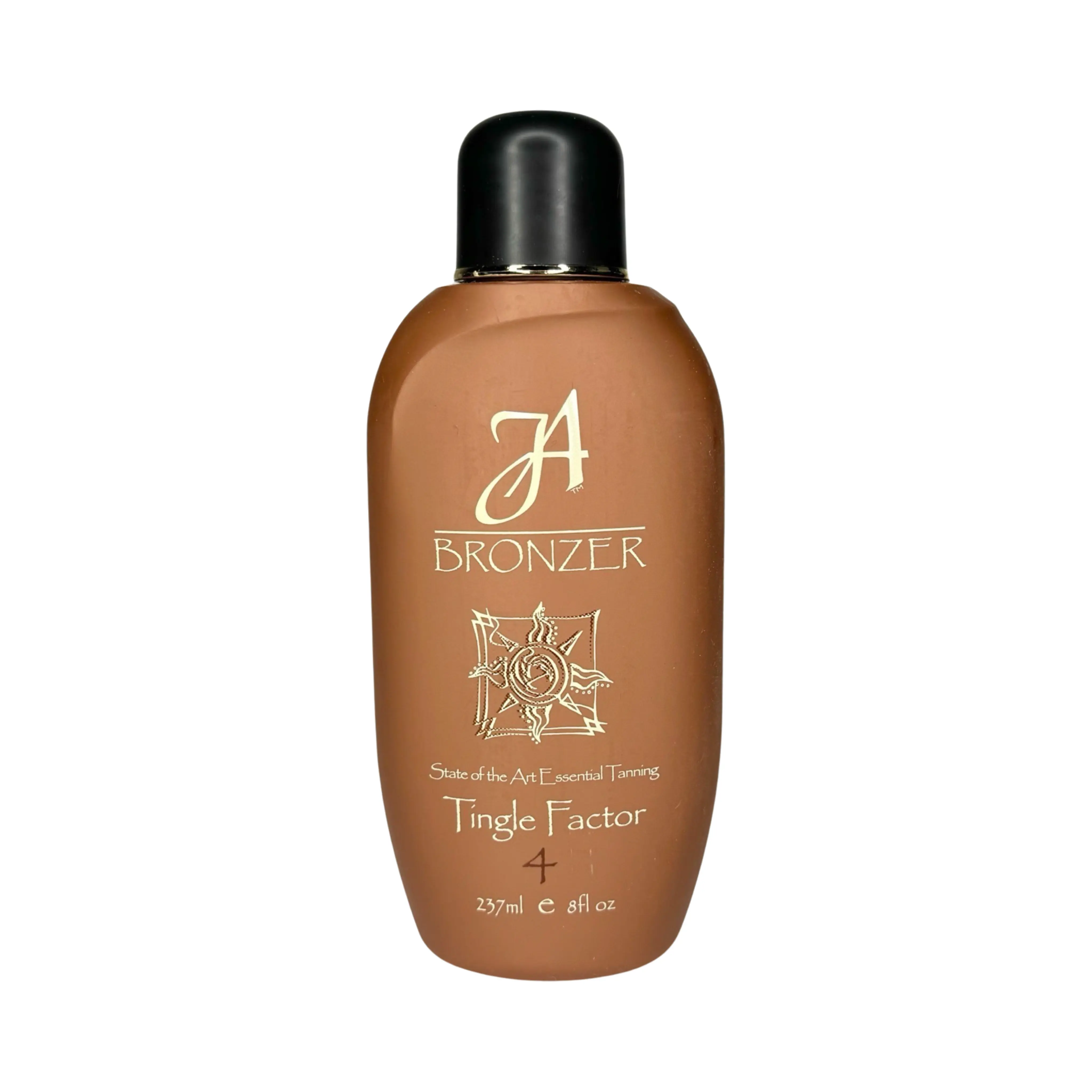 Tingle Factor 4 Accelerating Body Bronzer, Streak-Free Cosmetic Tanning Lotion for Advanced Users, Formulated with Amino Acids, Vitamin B, and Deionized Water, 237ml, 24 Months