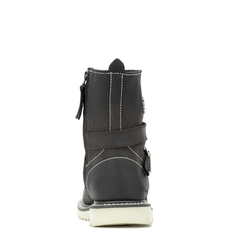 Harley-Davidson Jaynes 7" Engineer D84799 Womens Black Motorcycle Boots