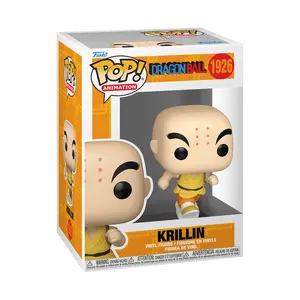 Funko POP Animation: Dragon Ball - Krillin w/ vRare Pop Protector Included