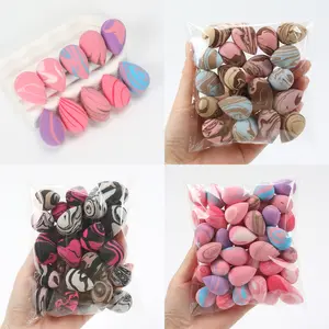 Double Color Mini Makeup Sponges 10-20-30-50-100pcs, Water Activated Latex-Free Foundation Applicator for All Skin Types, Beauty sponges