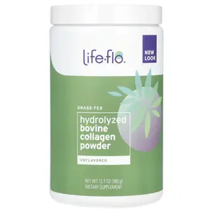 Life-flo Grass Fed Hydrolyzed Bovine Collagen Powder, Unflavored, 12.7 oz (360 g)