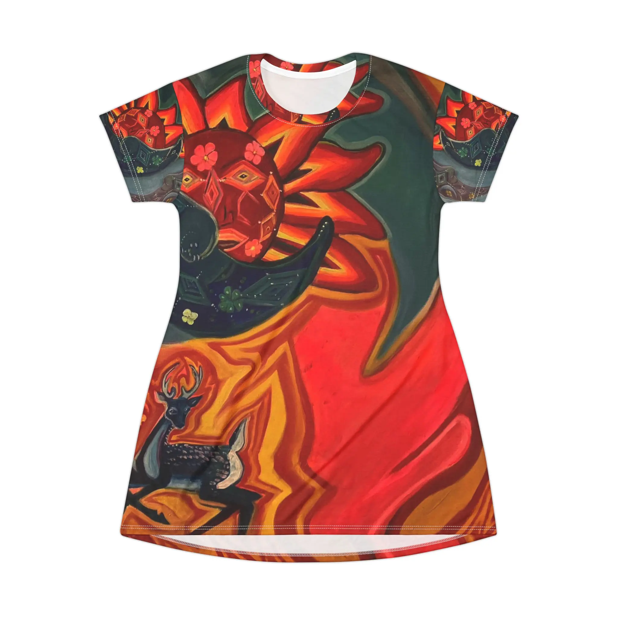 T-Shirt Dress (AOP)
