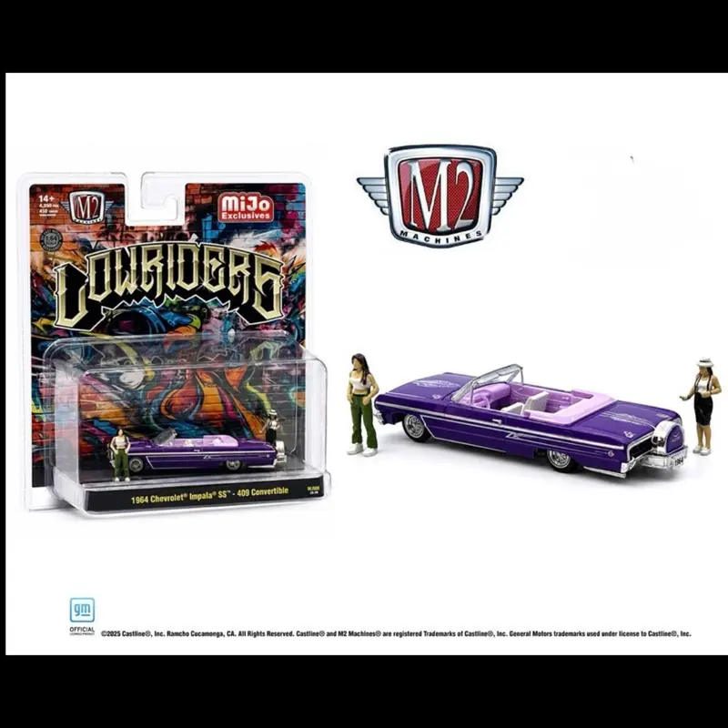 M2 Machines 1:64 Lowriders Assortment M2 Machines 1:64 Lowriders Assortment