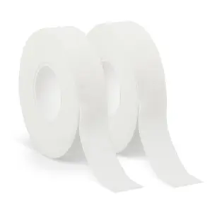 Finger Tape, White Extra Strong 0.6-Inch x 32-feet Athletic Tape for Fingers Feet Sweat Volleyball Finger Tape for Outdoor Sports Climbing Football (2)-USA