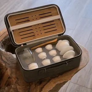 Ceramic Gongfu Tea Set with Gaiwan