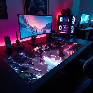 Tanjiro Kamado, Nezuko Kamado Mouse Pad, Tanjiro & Nezuko Desk Mat, Demon Slayer Mousepad, Tanjiro Kamado Gaming Pad, Nezuko Kamado Gift