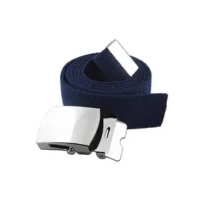 U.S. Air Force Dark Blue Elastic Belt, With STA-BRITE® Buckle and Tip