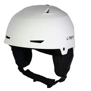 L-TENG Ski Helmet, Lightweight Impact Resistant Snow Helmet for Men Women, Adjustable Fit & Ventilated for Winter Sports