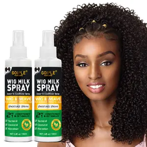 Wig Milk Spray Wig Spray , Leave-In Conditioner Spray for Hair Wigs, Conditioner ＆ Detangler 2 in 1 Moisturize Spray Coconut Revive Shampoo