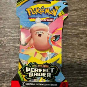 Pokémon Mega Evolution Perfect Order x1 Pack - Additional Pokémon TCG Booster Pack for Collectors