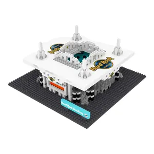 Miami Dolphins NFL BRXLZ Mini Stadium 1087-Piece Building Block Set