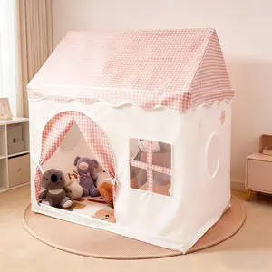 Kids' Toy Castle | Floral Play Tent | Secret Base & Sleep Tent | Outdoor Beach Toy | Unisex Holiday & Xmas/Halloween Gift | No Accessories