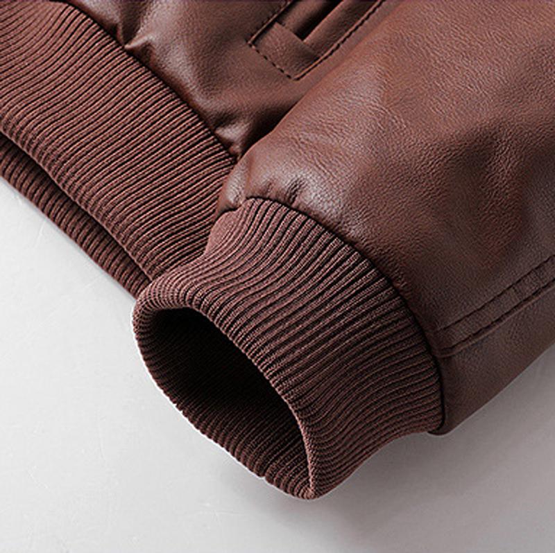 Men's Winter PU Leather Faux Two-Piece Hooded Jacket – Thick, Warm, Trendy Motorcycle Style Coat with Removable Hood, Ribbed Cuffs, and Zipper Front Closure; Perfect for Streetwear, Jogging, Fishing, or Casual Wear; A Versatile Addition to Any Man's Wardr Men's Winter PU Leather Faux Two-Piece Hooded Jacket – Thick, Warm, Trendy Motorcycle Style Coat with Removable Hood, Ribbed Cuffs, and Zipper Front Closure; Perfect for Streetwear, Jogging, Fishing, or Casual Wear; A Versatile Addition to Any Man's Wardr