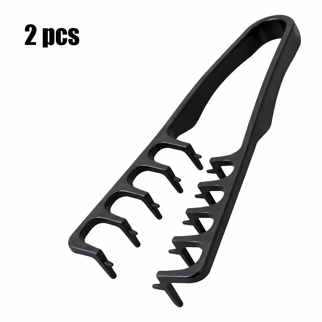 2 Pcs Hair Styling Combs for Men, Portable Plastic Grooming Combs, Volume Texture Slick Back Styles, Daily Travel Office Dorm Use, Styling Tools, Hair Care Styling