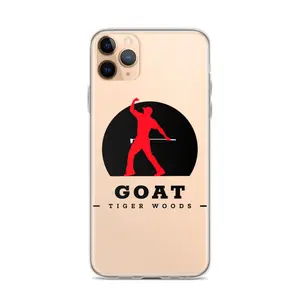 GOAT Tiger Woods Clear Case for iPhone®