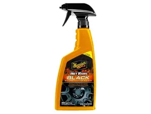 Meguiar's Hot Rims Black Wheel Cleaner | Powerful Formula to Easily Remove Stubborn Brake Dust & Tough Grime | 24 Oz