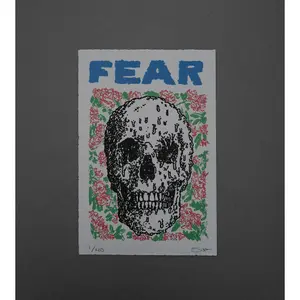 Fear & Flowers - High-Quality Print