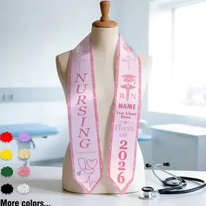 Customized Nursing Graduation Stole: RN Stole, Class of 2026