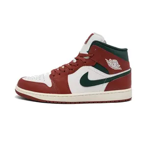 Air Jordan 1 Mid "Redstone / Midnight Green" DQ8426 105