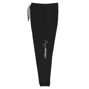 Unisex P. A. Black Joggers
