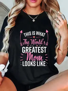 100% Cotton Best Mom Best Mother T-Shirt