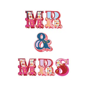 Mr & Mrs Wedding Card