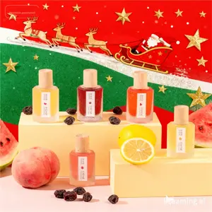 Beoupe Peach Scented Fruit Floral Scent Women's Perfume, Long-Lasting Fragrance Spray, Portable Summer Cologne for Parties & Travel Gifts