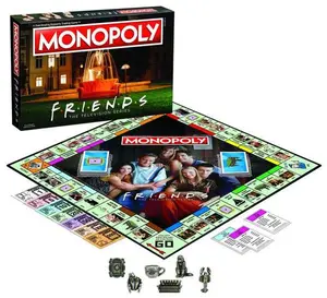 Monopoly Friends The Television Series Edition Board Game Inspired by the Show's Characters and Properties