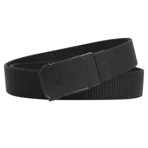 Perfect Fit | JVFV Men’s ratchet woven belt, micro-adjustment, 3.75", pure nylon, automatic buckle — stylish for golf and casual wear; a must-have trendy gun belt