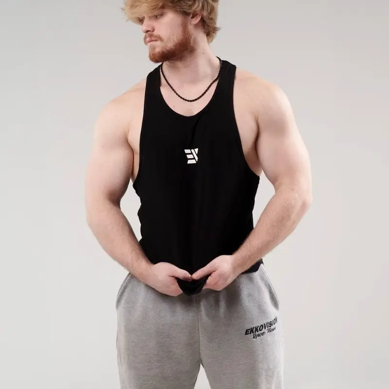 EKKO Stringer Tank Top | Lightweight Athleisure | Men’s Gymwear